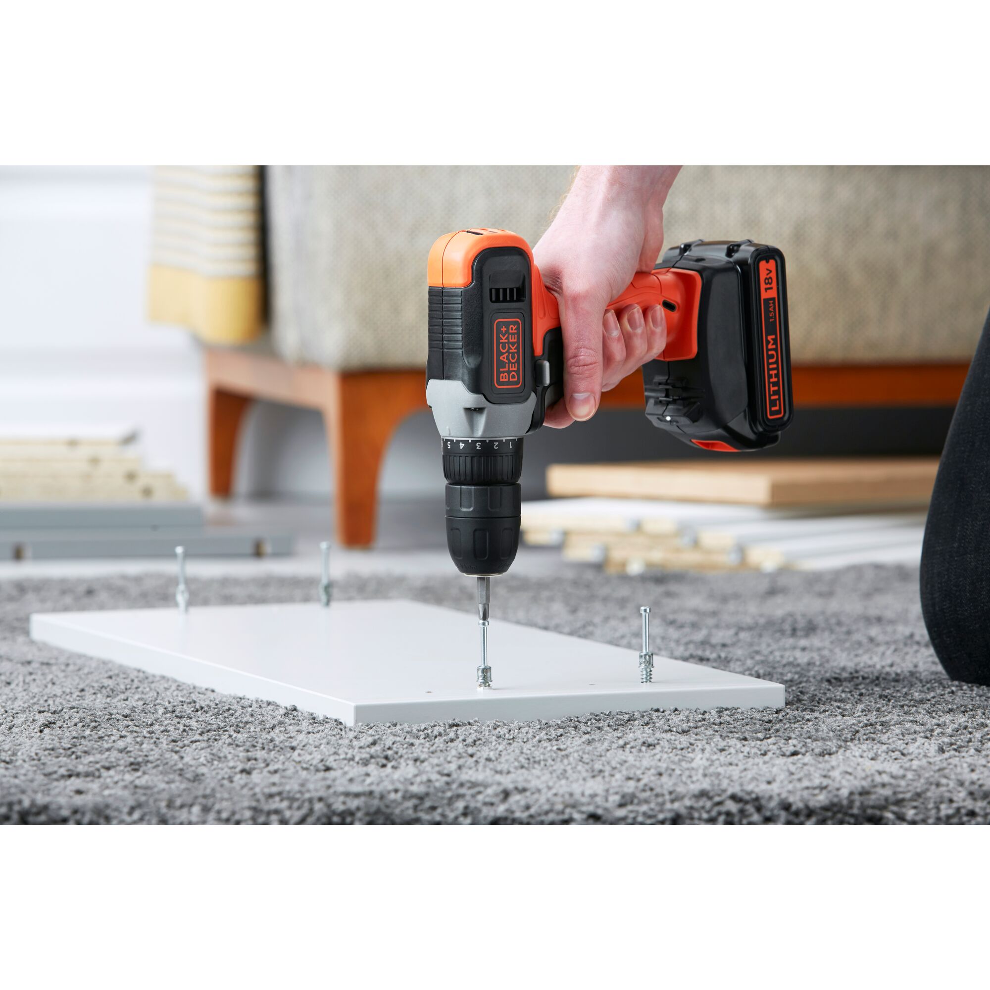 Black & decker 2024 18 volt drill