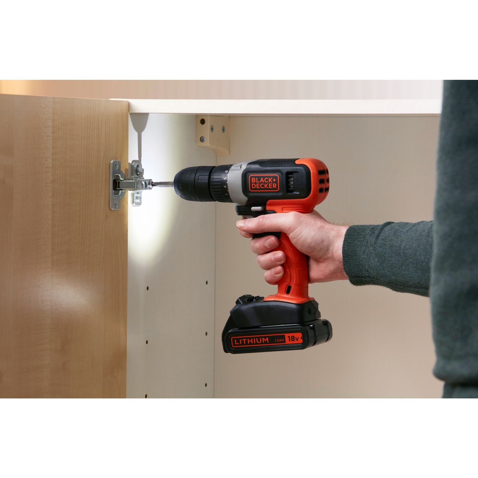 Black and decker drill charger 18v hot sale