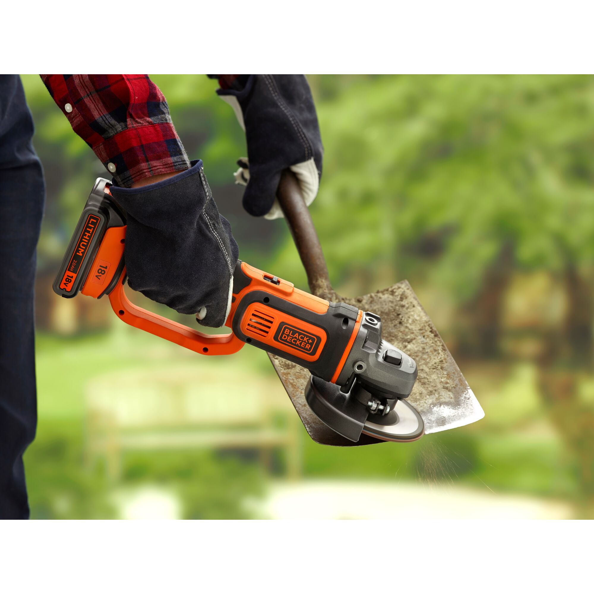 Black and decker 20v best sale angle grinder