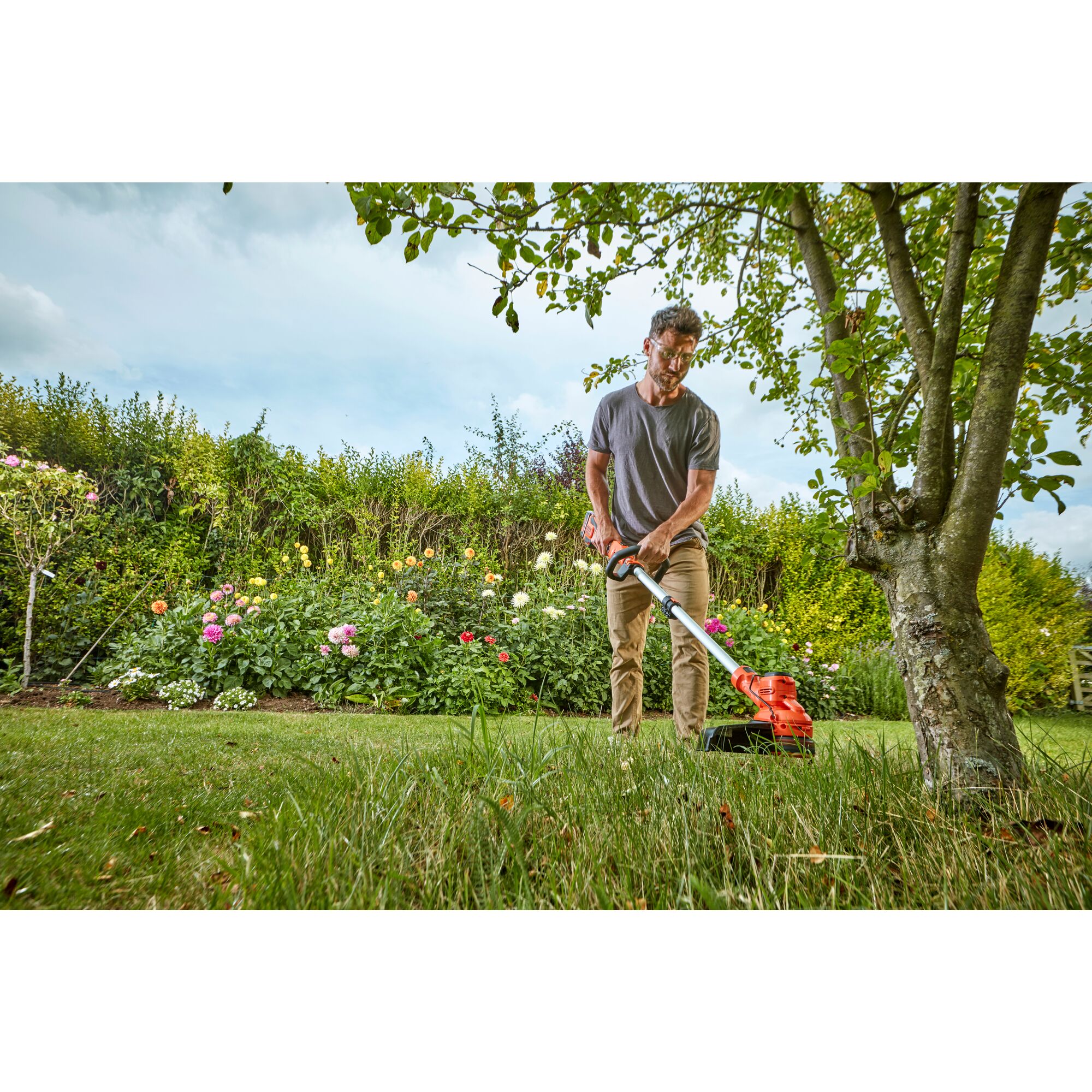 Black and decker online 36v lithium ion strimmer