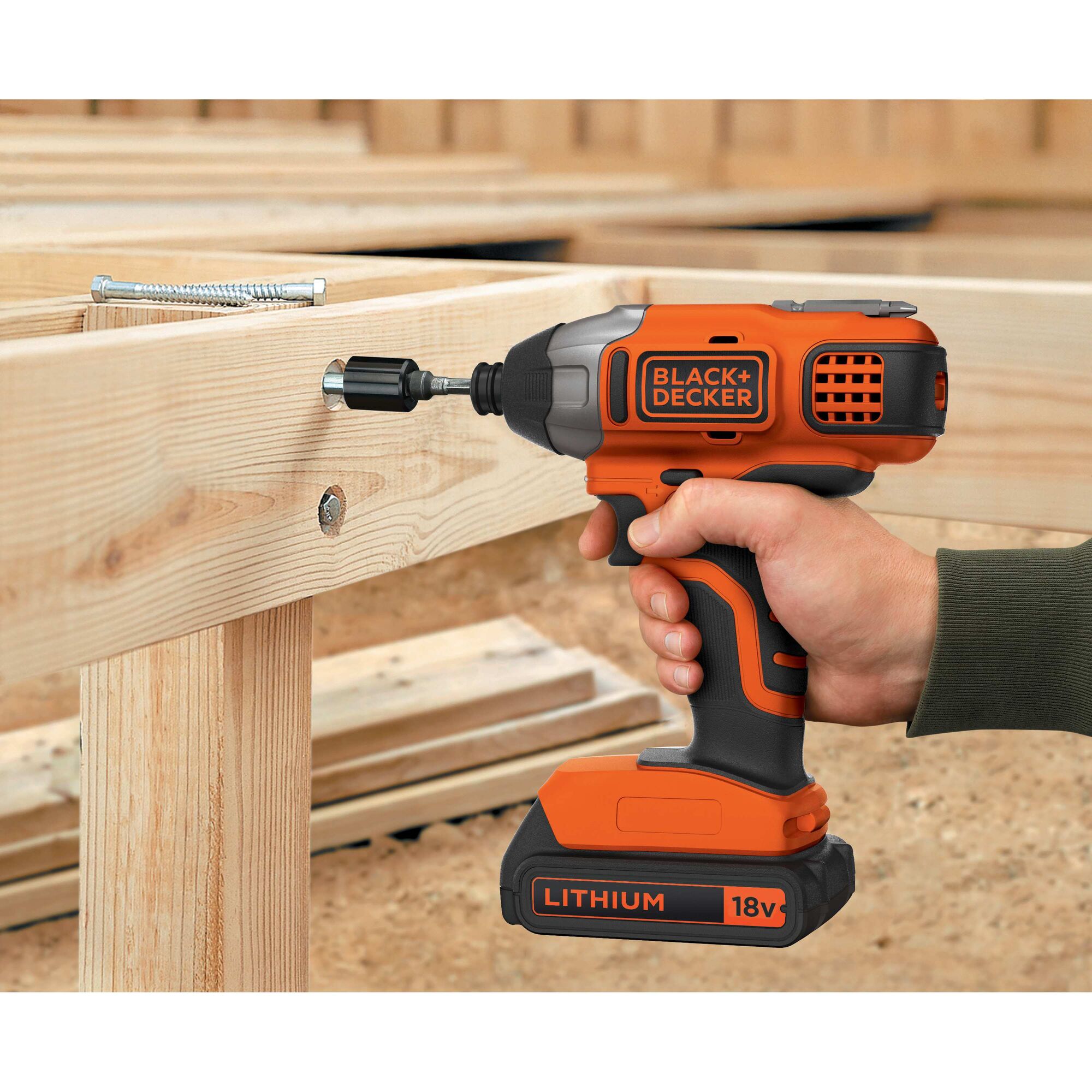 Black and decker 18v best sale impact driver