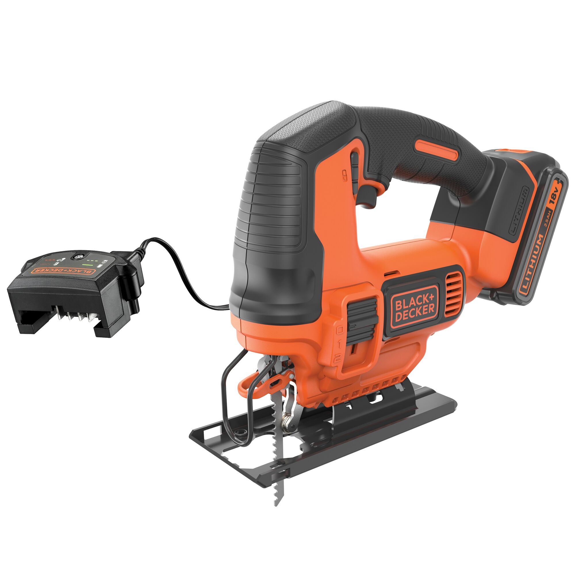 Black and decker cordless jigsaw outlet 18v