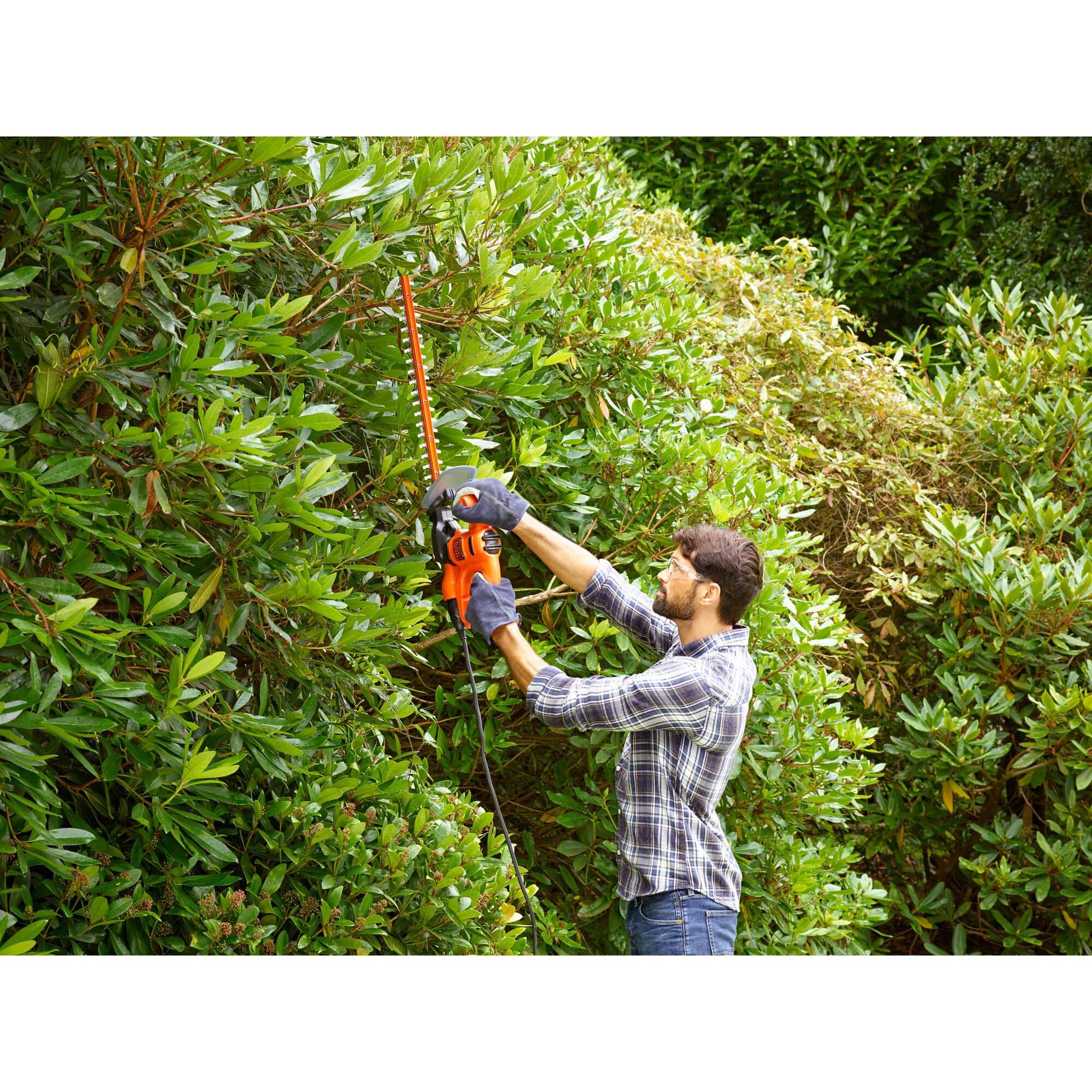 Black and decker 45cm store hedge trimmer