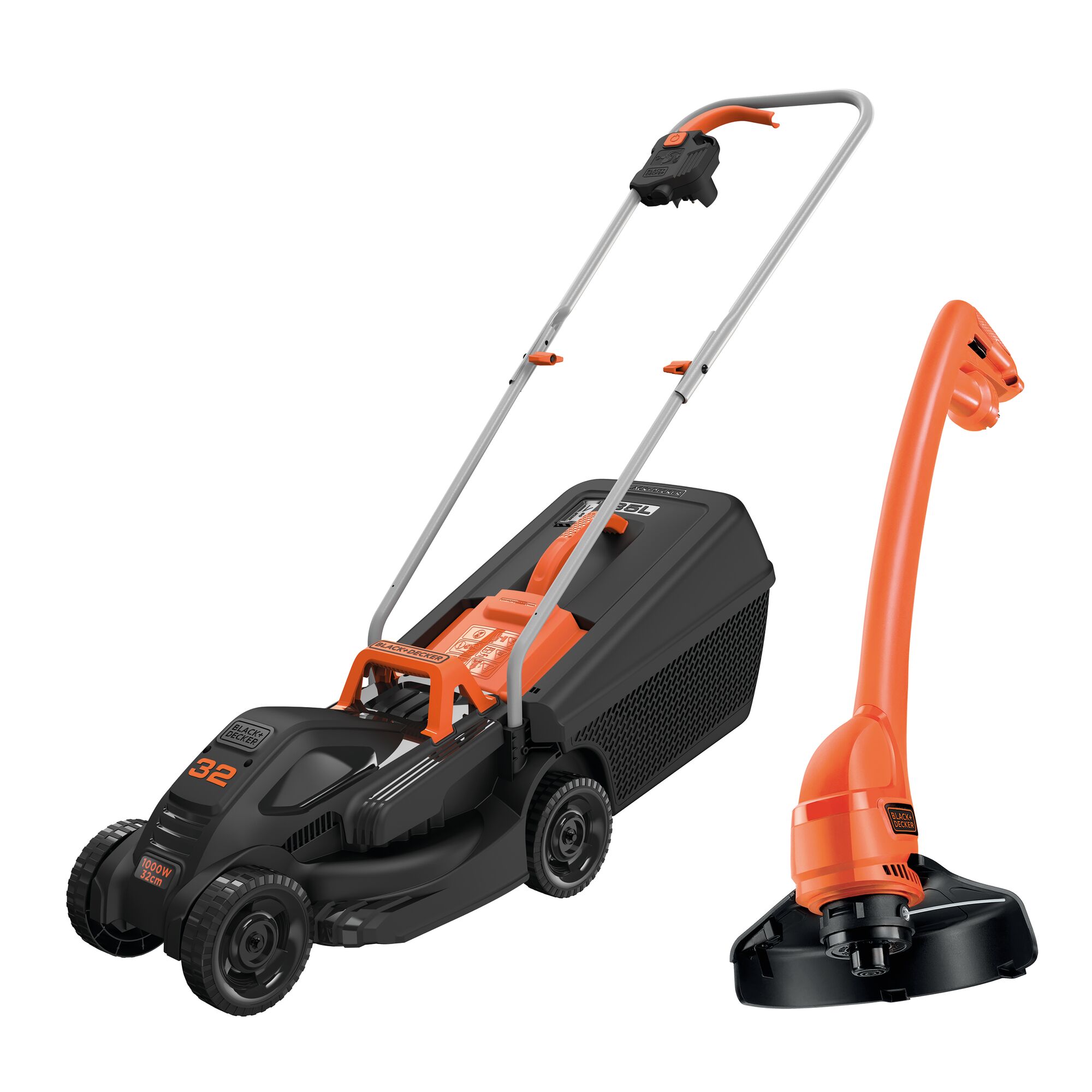 Strimmer lawn mower online set