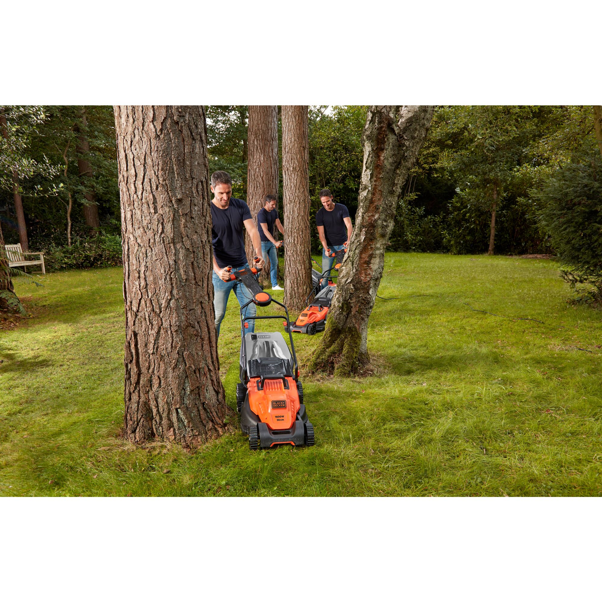 Black and decker discount lawn mower 1600w