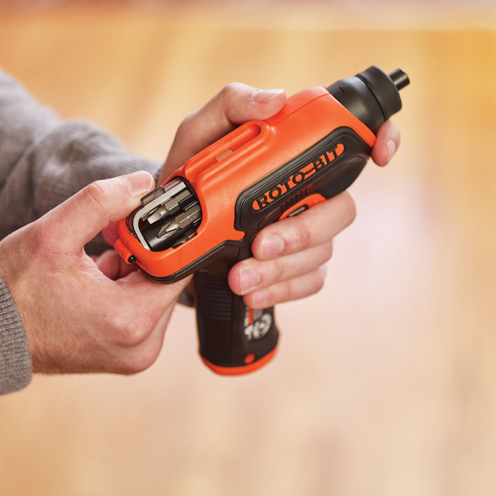 3.6V Roto Bit Cordless Screwdriver BLACK DECKER