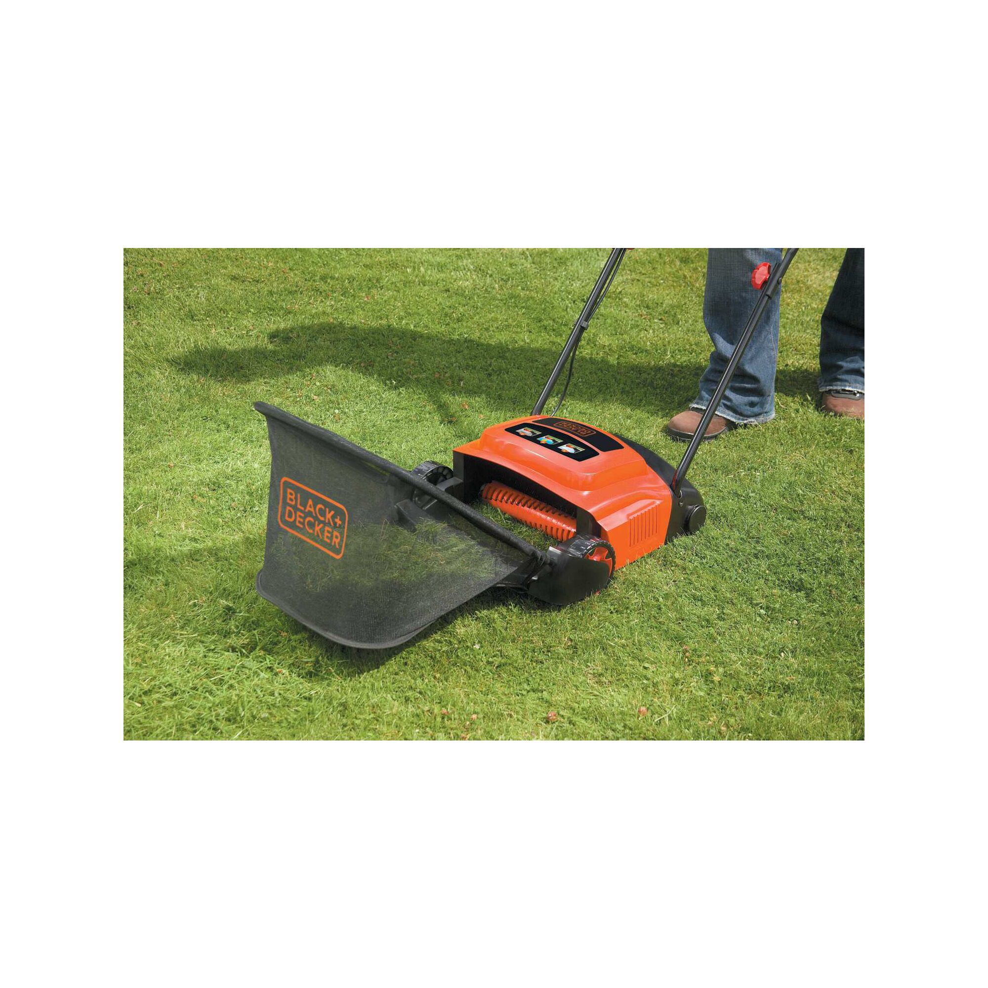 Black and decker online lawn raker argos