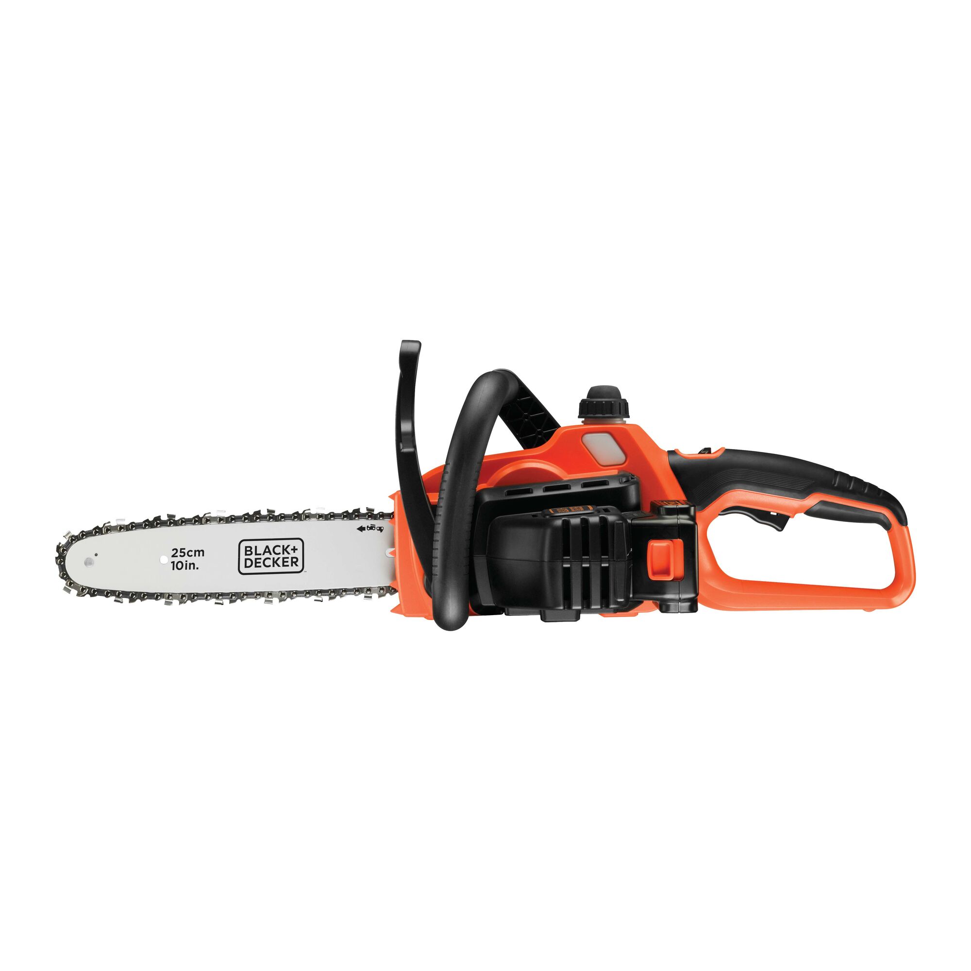 Black and decker online rechargeable chainsaw