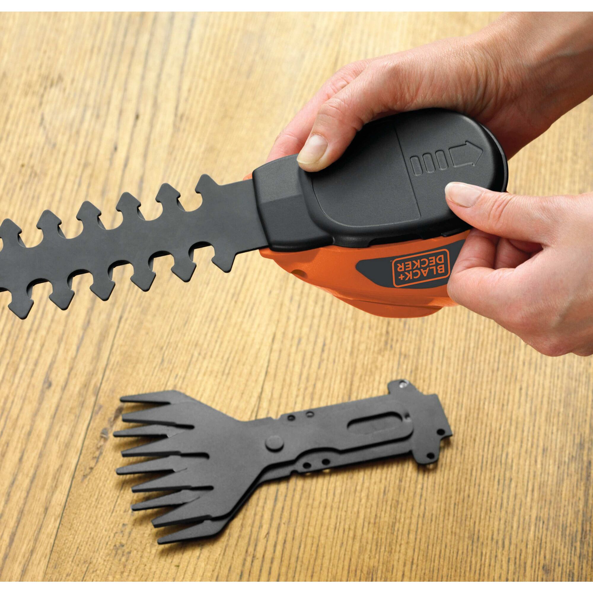 Black and decker 2 in 1 garden shears hot sale