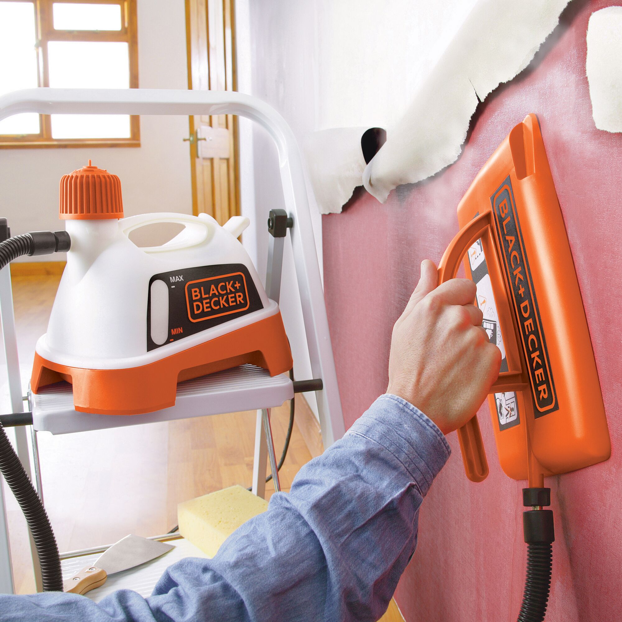 Black and decker steamworks deals wallpaper steamer