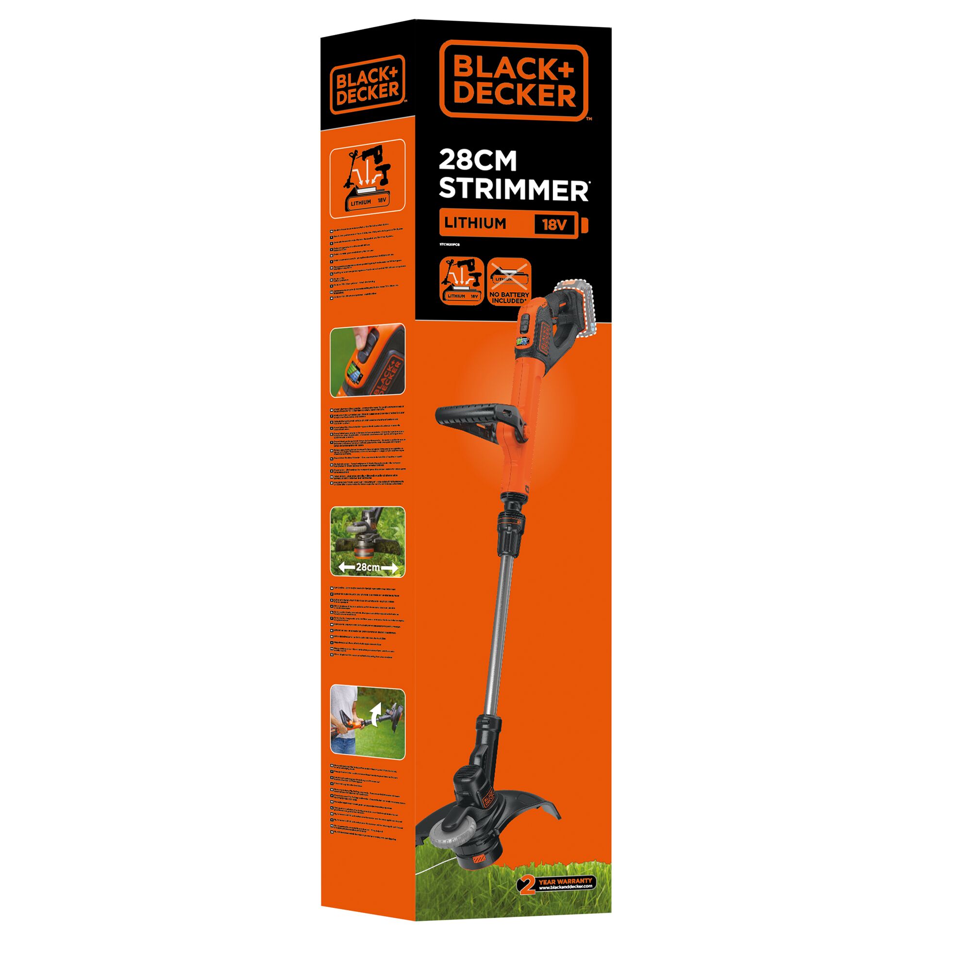 Black and decker on sale battery strimmer